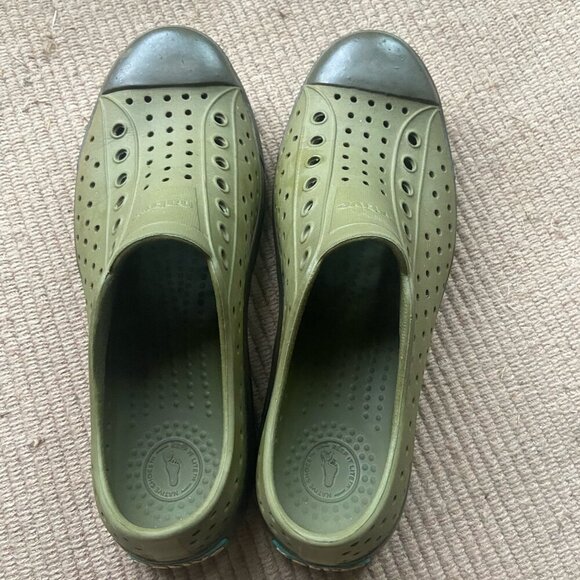 Sold Out Native Green Jefferson Bloom Water/Outdoor/Gardening Shoe, W9 M7 - Picture 4 of 9